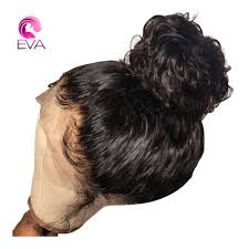 Eva Hair 180 Density 360 Lace Frontal Wig Pre Plucked With