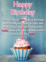 Expressing best wishes for birthday has never been easier with these 100 best happy birthday wishes for family and friends. Wish Upon A Cupcake Happy Birthday Wishes Card For Everyone Birthday Greeting Cards By Davia