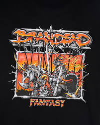 Brain Dead Fantasy Games Gomzé Knight T-Shirt - Black S