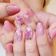 Dried flower nail art tutorial for beginner #nailart #tutorial follow instagram : Dried Flower Nail Designs