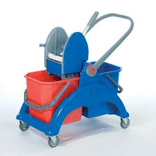 Chiner chariot de nettoyage professionnel complet (le plus de l'entretien, neuf). Sky 2x15l Chariots De Lavage Avanteam Group