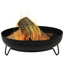 Convertible to natural gas (orifice included) uses standard 9.1 kg (20 lb.) propane tank (not included) Sunnydaze Steel Outdoor Wood Burning Fire Pit Bowl 23 Inch Bonfire Pot Patio Backyard Fireplace Black Buy Online In Canada At Canada Desertcart Com Productid 134990891