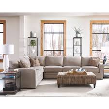 Gray 4 Piece Sectional Sofa With Laf Loveseat Scorpio Taupe Sofa Living Room Taupe Living Room Taupe Sectional Living Room