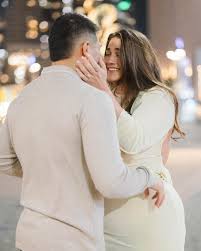 Right back in the same spot we had our first date five years ago, the most  handsome, thoughtful, and kind man asked me to marry him. I can't wait to  be your