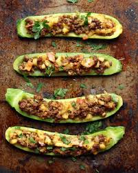 Aip Stuffed Zucchini Boats Recipe Recipe Delicious Healthy Recipes Zucchini Boats Zucchini Boat Recipes
