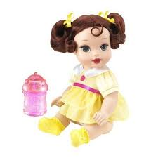 Amazon Com Disney Princess Sparkle Baby Belle Doll Toys Games Disney Princess Baby Dolls Disney Princess Babies Princess Toys