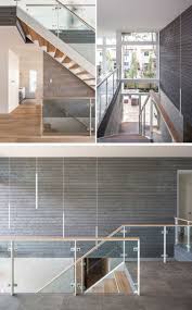 Concrete is an inexpensive way to create a strong cover. Honed Concrete Block Walls And Grey Stained Cedar Siding Are Showcased In The Design Of This New House