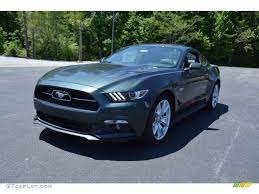 2015 Guard Metallic Ford Mustang Gt Premium Coupe 103460671 Gtcarlot Com Car Color Galleries