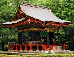 Old Japanese Architecture Jisho In Mausoleum