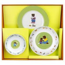 Guy Degrenne Coffret Assiette A Dessert Assiette Creuse Calotte Bol A Cereales Petit Ours Brun En Magasin Chez Guy Petit Ours Brun Guy Degrenne Ours Brun