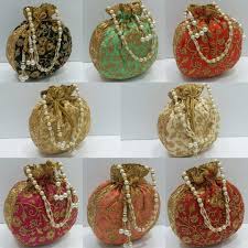 Beautiful Embroidered Potli Bags to make lovely and useful favors for haldi, Mehendi,Baraat Swagat,complement t… | Indian wedding gifts, Indian gifts, Wedding gifts