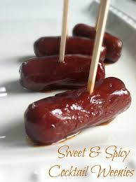 Sweet Spicy Cocktail Weenies Your Family Will Love Spicy Cocktail Cocktail Weenies Cocktail Sausages