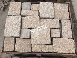 Đá Granite Vàng Đục Thô Đa Quy Cách