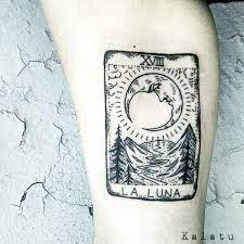 The new edition of the luna sol is curated by liminal 11's founders, a true collectors piece for fans of liminal 11! Gristle Tattoo On Instagram La Luna Tarot Card By Kalatu Tattoo Laluna Luna Tarot Tarotcard Woodcarving Wood Tarot Card Tattoo Tattoos La Luna Tattoo