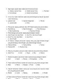 Adapun untuk contoh soal latihan seni budaya kelas 11 semester 1 adalah sebagai berikut : Top Pdf Soal Seni Budaya Kelas Xi 123dok Com