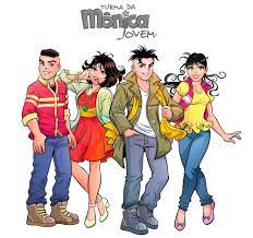 pin de caua marques souza em coisas interessantes monica jovem turma da monica monica e cebolinha