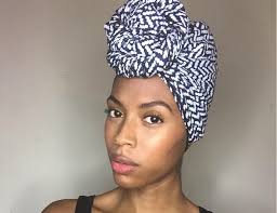 Queentas 12inches human hair bob wigs with bangs for black white women daily halloween short straight shoulder length 150% density brazilian virgin human. Fall Style 3 Ways To Tie A Headwrap Curls Understood