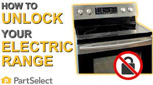 Wait about 30 seconds then . How To Unlock Your Electric Range Partselect Com