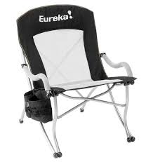 Soccer Dad Camping In Comfort Dad Check Out The Curvy Chair By Eureka 70 Sling Style Chair Offers Relaxed C Camping Chairs Camping Chair Camping Furniture