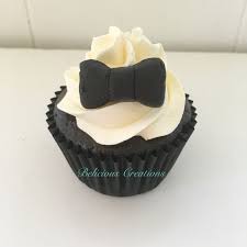 Black And White Bow Tie Cake Black And White Bow Tie Cupcake Bow Tie Cupcakes White Bow White Bow Tie