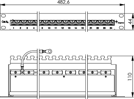 Cat 6 wiring diagram b. J02023a0050 19 Patch Panel Mpp24 Hs K Cat 6a Datasheet Telegartner