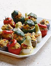 Petits Legumes Farcis Au Millet Par Paule Neyrat Dieteticienne Nutritionniste Recette Legumes Farcis Nourriture Grecque Recette