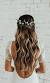 Half Up Wedding Hair With Flowers