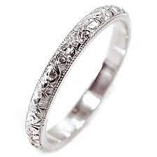 Platinum Wedding Rings Platinum Wedding Rings Engraved Wedding Rings Hand Engraved Wedding Band
