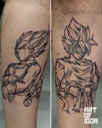 Free 26 tattoos for those who love to travel the edreams blog. Dragon Ball Z Tattoo Sleeve Ideas