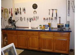 kitchen cabinets in garage