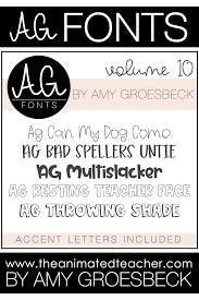 Ag Fonts Vol 10 In 2020 Font Packs Font Guide Fonts