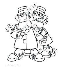 Inspector Gadget Color Page Cartoon Characters Coloring Pages Color Plate Coloring Sheet Printable Cartoon Coloring Pages Coloring Pages Kids Coloring Books