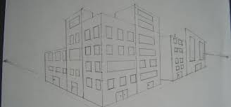 2 Punts Perspectief Perspectief Tekening Perspectief Tekenen