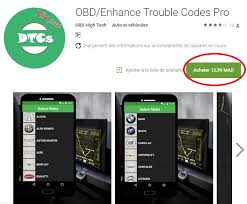 تطبيق خطير لتشخيص أعطال السيارات obd codes pro