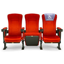 Cinema Chair 3d Model Red