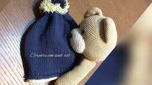 Fare un cappello in lana è più semplice di quanto pensi. Cappellino Ai Ferri Ale Berretto Cuffia Bambini Youtube