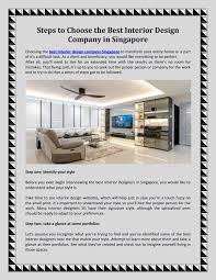 Why we best online interior design firm in city because our interior designer did course from nyiad.edu , and have highly skilled , well experience. Steps To Choose The Best Interior Design Company In Singapore By 9creation Issuu