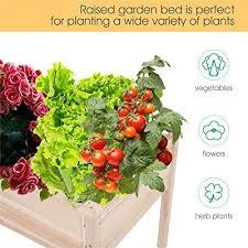 Smart pots are available at your local grow store, hydro shop, organic garden store and garden centers. Buy Sophia William 48x30x30 Raised Garden Bed With Free Liner Fabric Elevated Wood Planter Wooden Planter Box 250 Lbs Capacity Online In Indonesia B092zg48xg