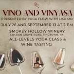 Vino & Vinyasa at Smokey Hollow Winery