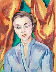Bonhams : Edward Wolfe (South African, 1897-1982) Portrait of a Young Woman