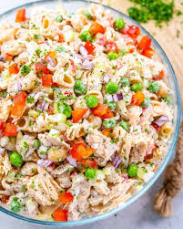 I recommend mayonnaise, because it doesn't interfere as much with. Creamy Healthy Tuna Macaroni Salad Healthy Fitness Meals