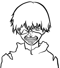 Tokyo ghoul褪色の阳光 by 夜夜袭魔 (id 1590591) | ※ reprint with permission. Printable Kaneki Ken Coloring Pages Anime Coloring Pages