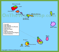 Since the 1990s, some west african migrants have used cabo verde as a stepping stone for illegal migration to europe. Administrative Map Of Cape Verde