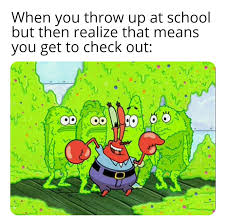 At one point in the episode, there are three kelp shakes next to the krusty krab, two on the left and one on the right, but when spongebob talks to mr. Spongebob Gave Me The Ick Bikinibottomtwitter