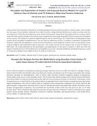 Perbandingan stasiun india & stasiun indonesia tahun 2020. Pdf Perception And Expectation Of Viewers And Proposed Business Models For Local Tv Stations Case Of Internet Local Tv Stations In West Java Province Indonesia