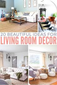 For many people, the living room is a backdrop for great conversation and gatherings, so it should be designed with community and connection in mind. 20 Beautiful Ideas For Living Room Decor Frugal Mom Eh