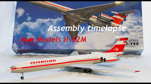 February 9, 1973 cancel search. Icm Models 1 144 Interflug Ilyushin Il 62m Assembly Timelapse Icm14406 Youtube