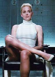 Easily her most notable role, stone starred in 1992's basic instinct as catherine tramell, a mysterious writer who becomes intensely involved with michael douglas' nick curran, a police detective. Basic Instinct 1992 Sharon Stone Basic Instinct Movie Stars