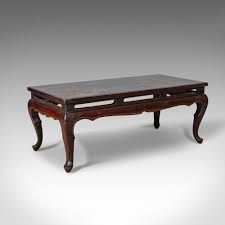 Edwardian drop leaf coffee table. Antique Oriental Coffee Table Edwardian C 1910 Antiques Atlas