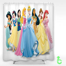 Cartoon Disney Princess Shower Curtain Disney Princess Pictures Disney Iron On Disney Iron On Transfers